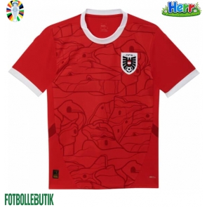 Österrike Hemmatröja EM 2024 Kortärmad